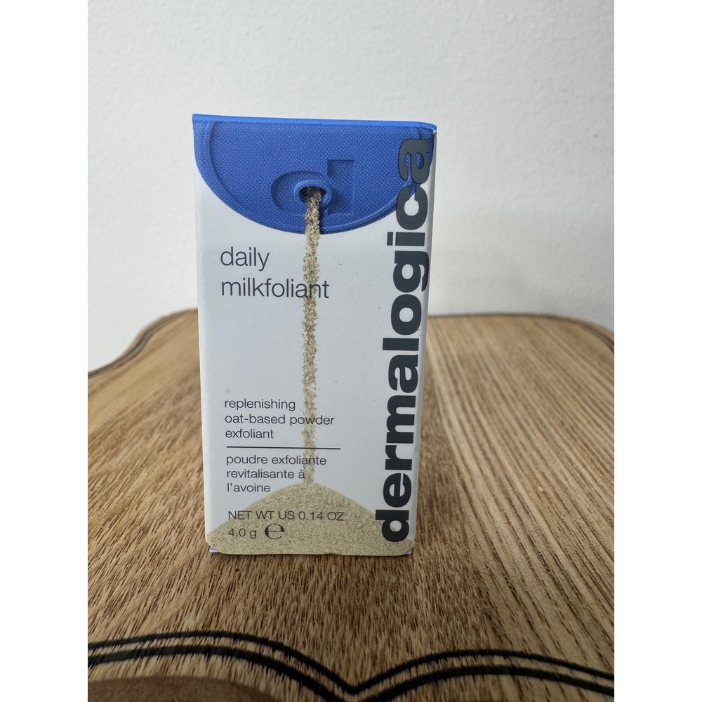 Dermalogica Daily Milkfoliant Oat-Based Powder Exfoliant Sample Size 0.14oz 4g